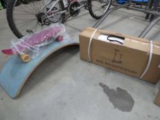 +VAT Pennyboard boxed electric scooter and wobble board