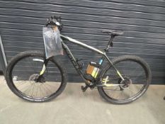 Focus Trans X electric mountain cycle with charger, battery, spare inner tube etc