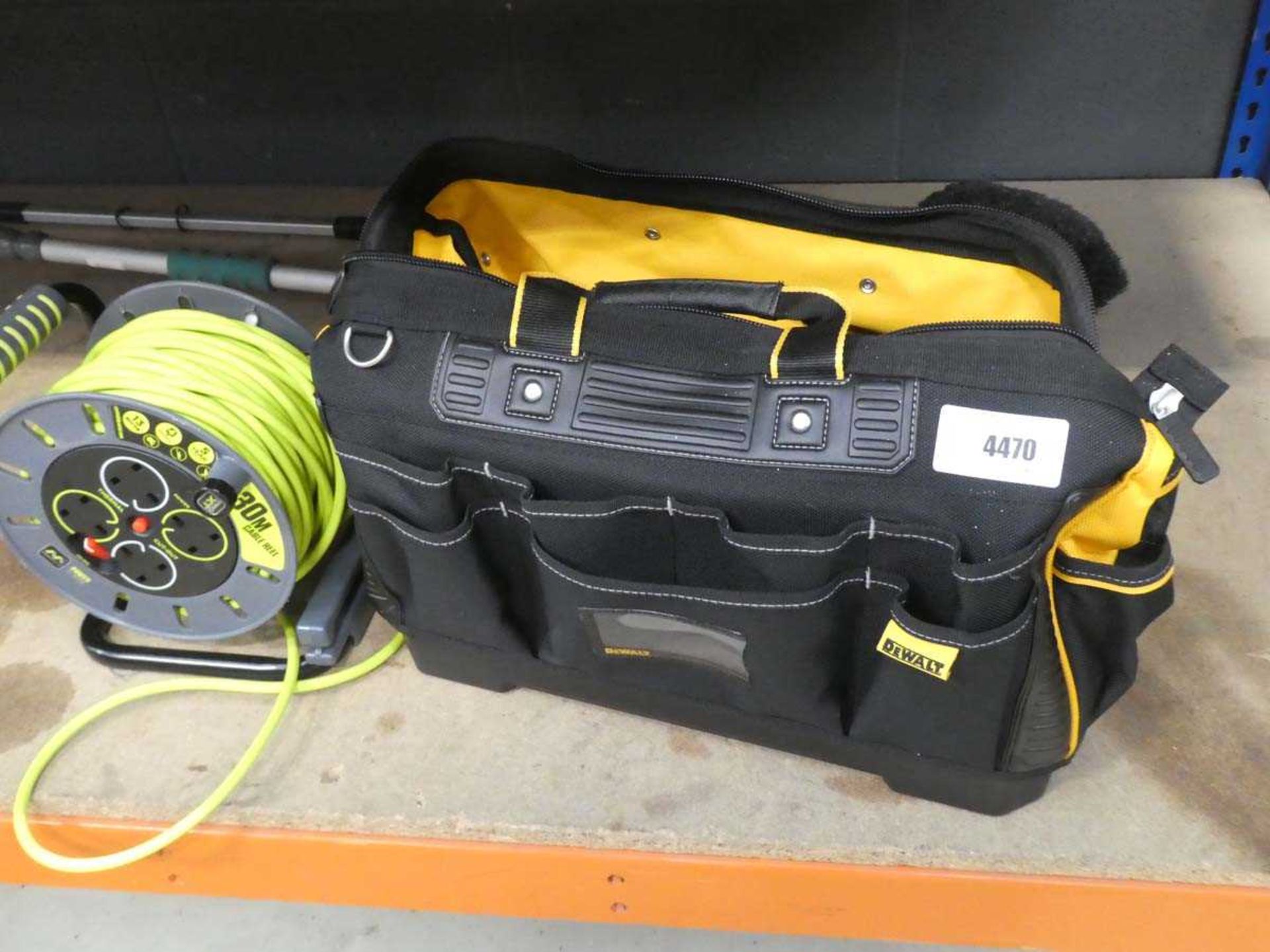 +VAT DeWalt tool bag and a 30m extension cable