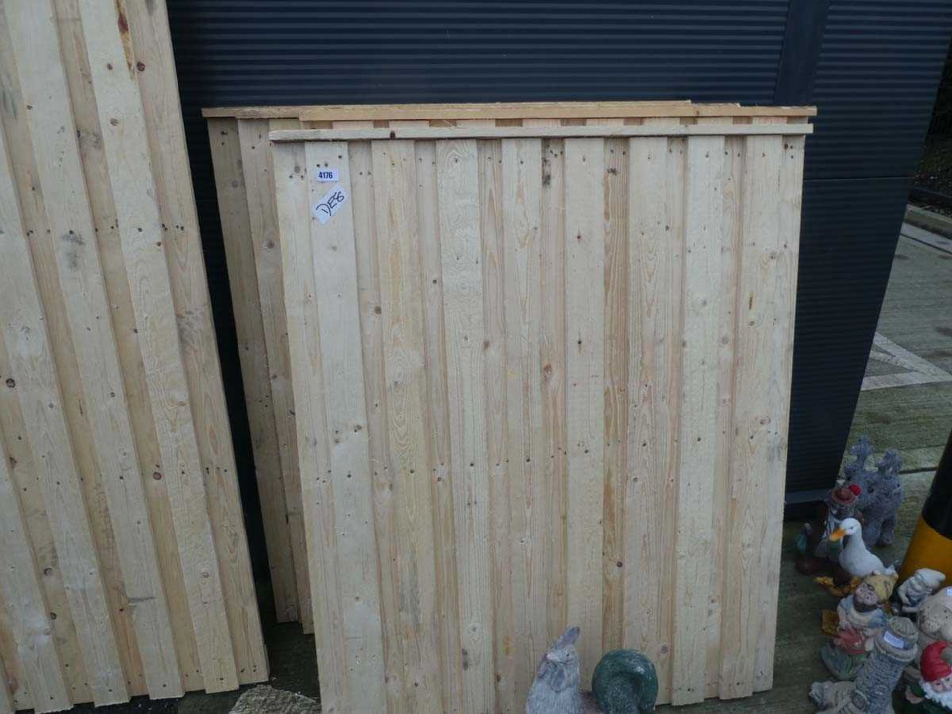 4 x 4ft fence panels