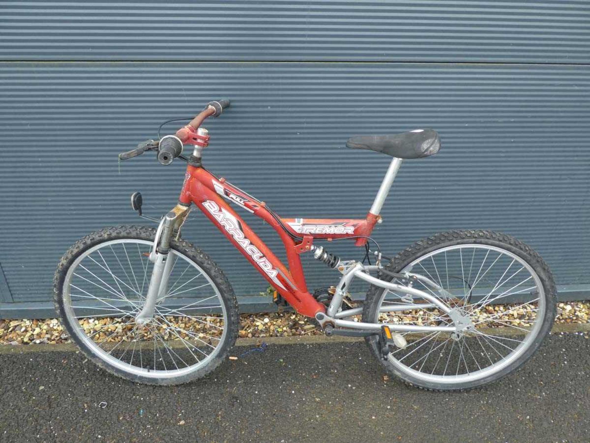 Orange Barracuda childs mountain bike