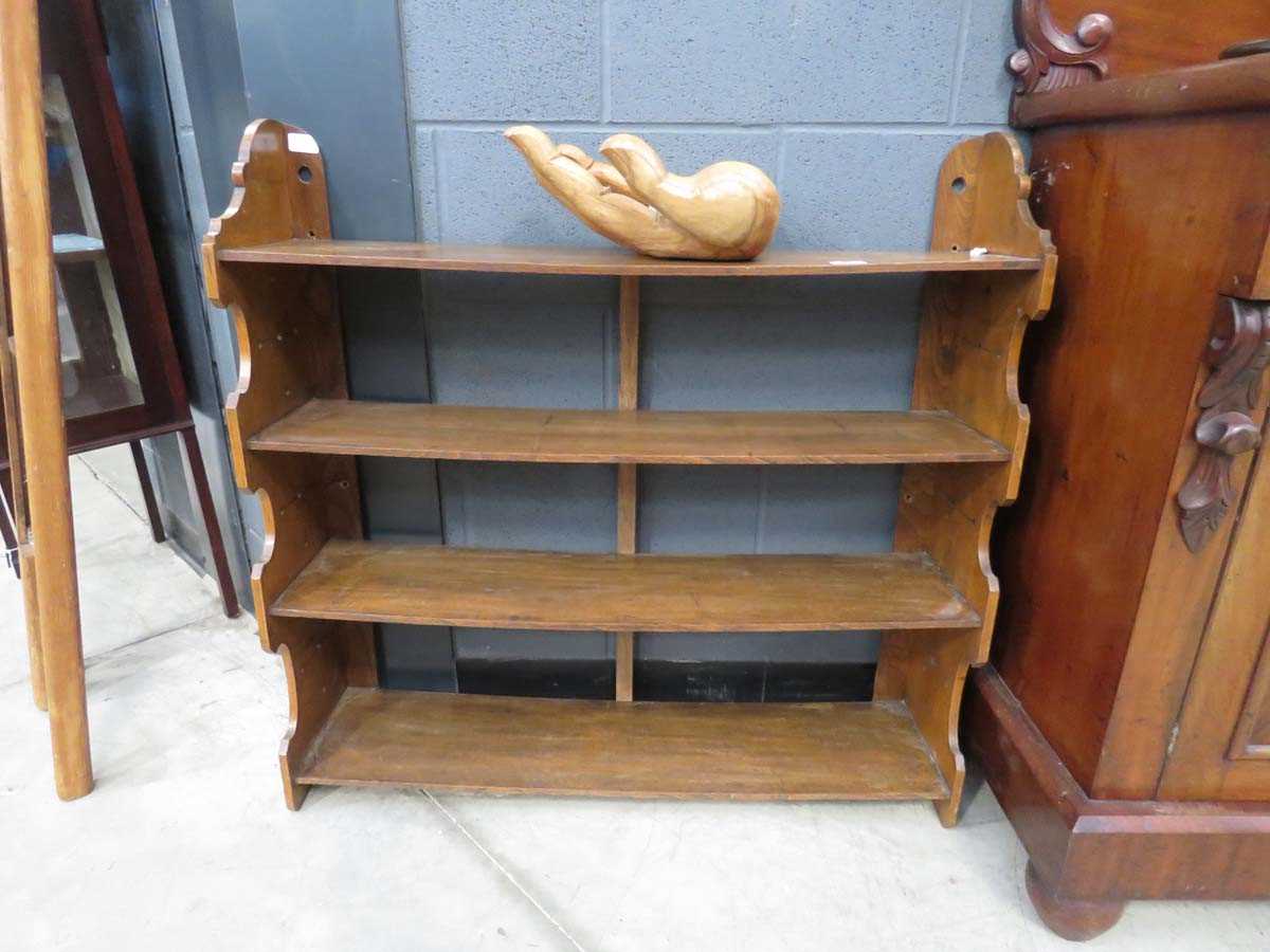 (6) 4 tier Victorian hanging shelf