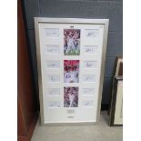 2005 signed Ashes presentation photographs