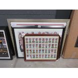 3 prints depicting Arsenal football legends