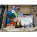 +VAT Box containing a quantity of knitted teddy bears