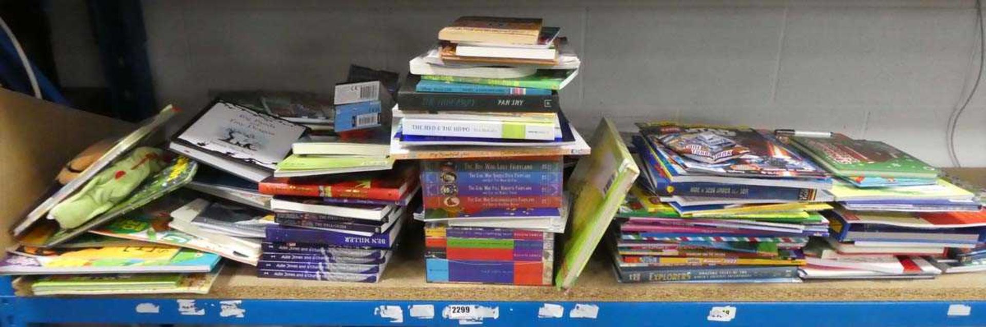 Large selection of kids books, puzzle books, magazines etc.