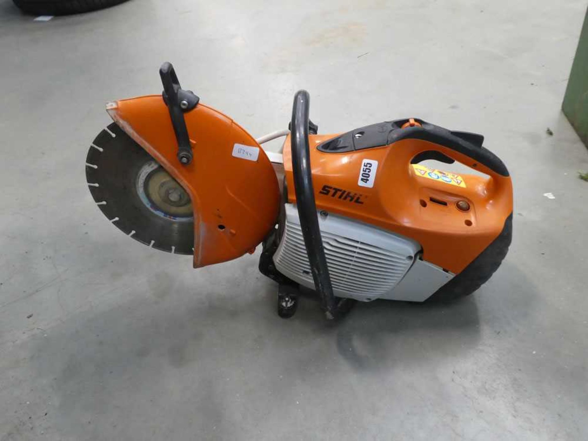 Stihl petrol powered disc cutter