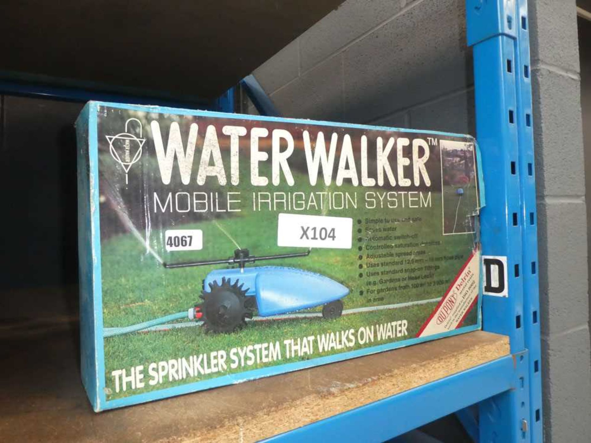 Water walker, boxed