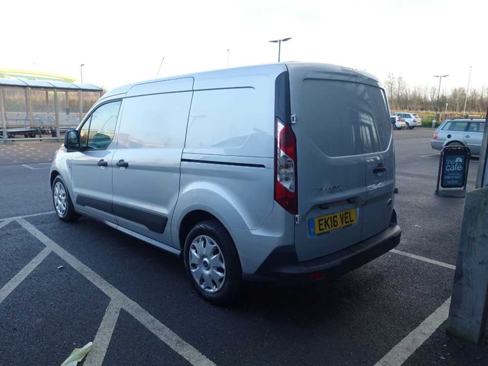 EK16 VEL (2016) Transit Connect 210 Trend 1.6 silver, diesel, manual, 72,000 miles, first registered - Image 3 of 12