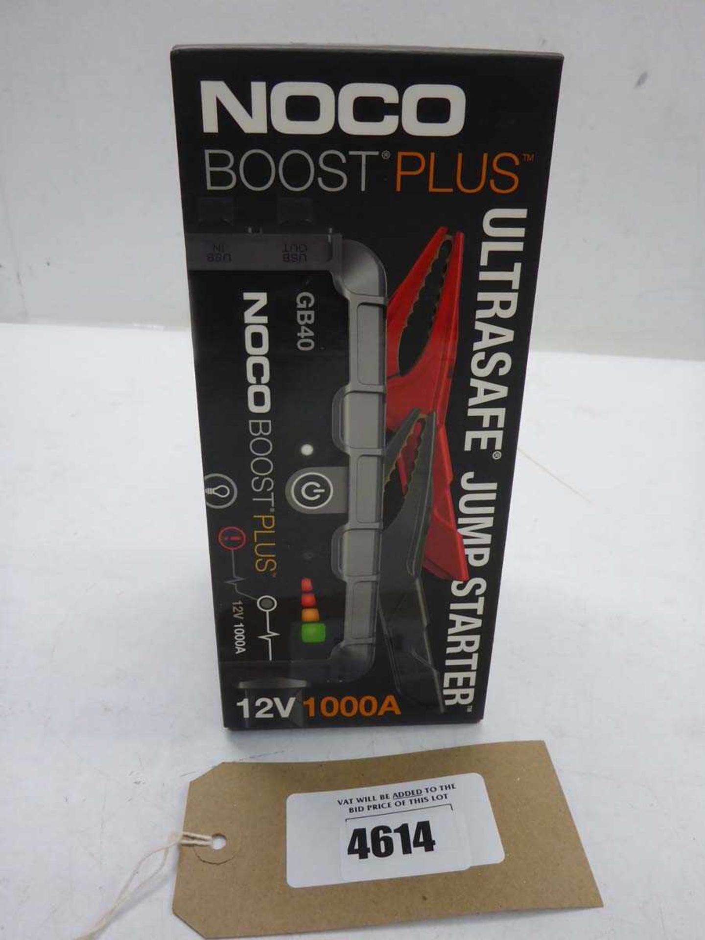 +VAT Noco Boost plus ultra safe jump starter