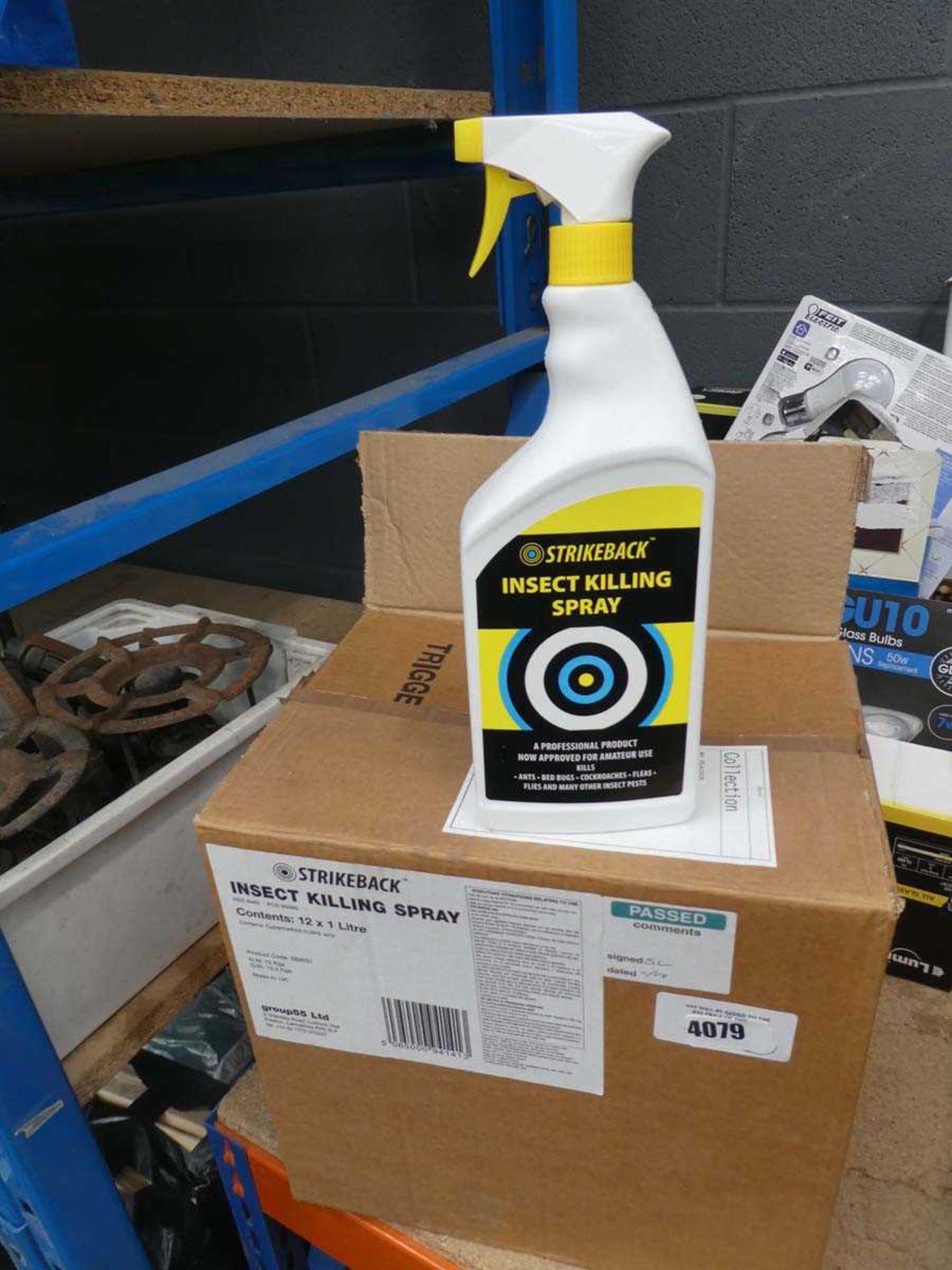 +VAT Box of 12 insect killing sprays