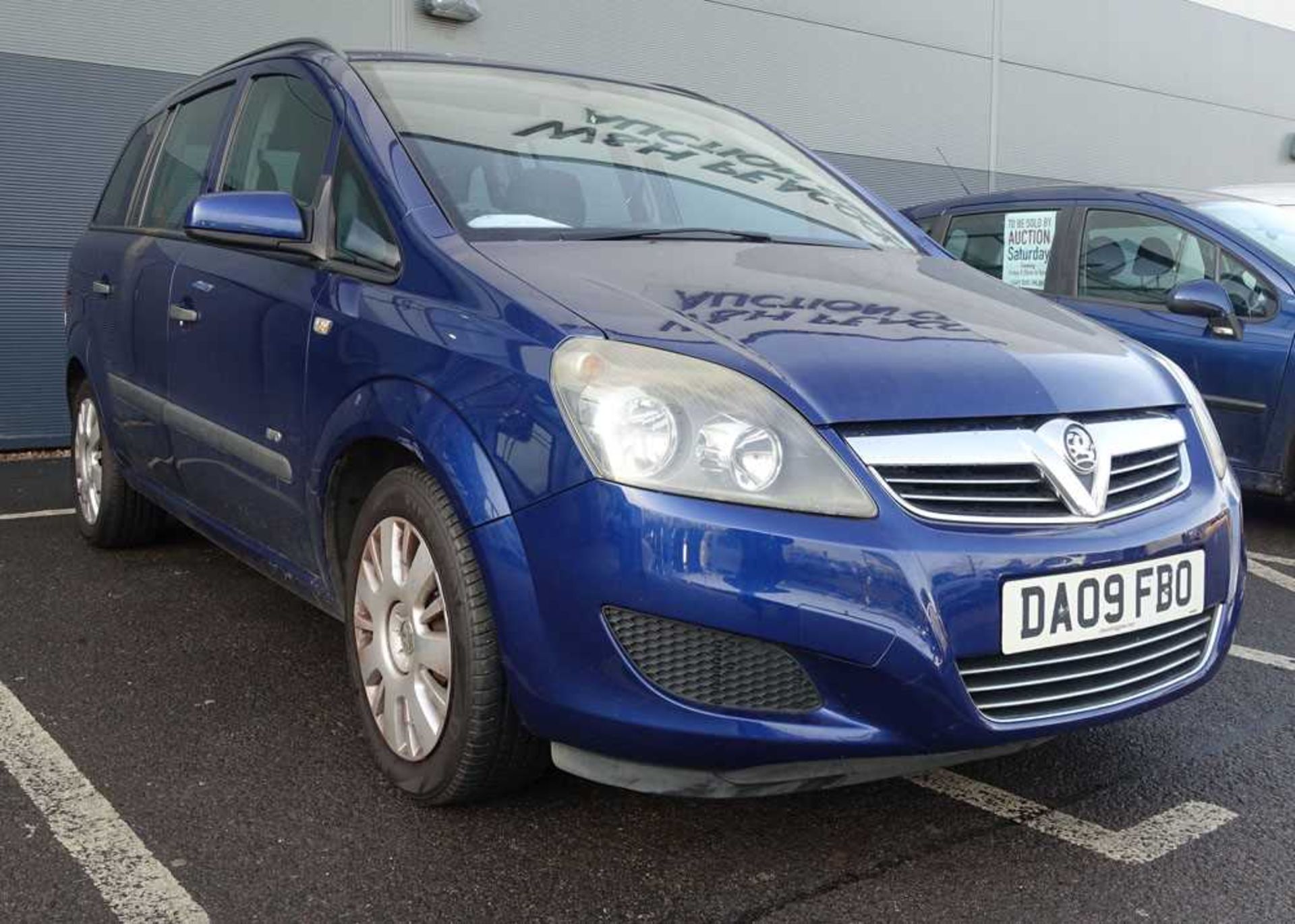 DA09 FBO (June 2009) Vauxhall Zafira Life, 1598cc, petrol, MPV, first registered 10/6/2009, 89,953