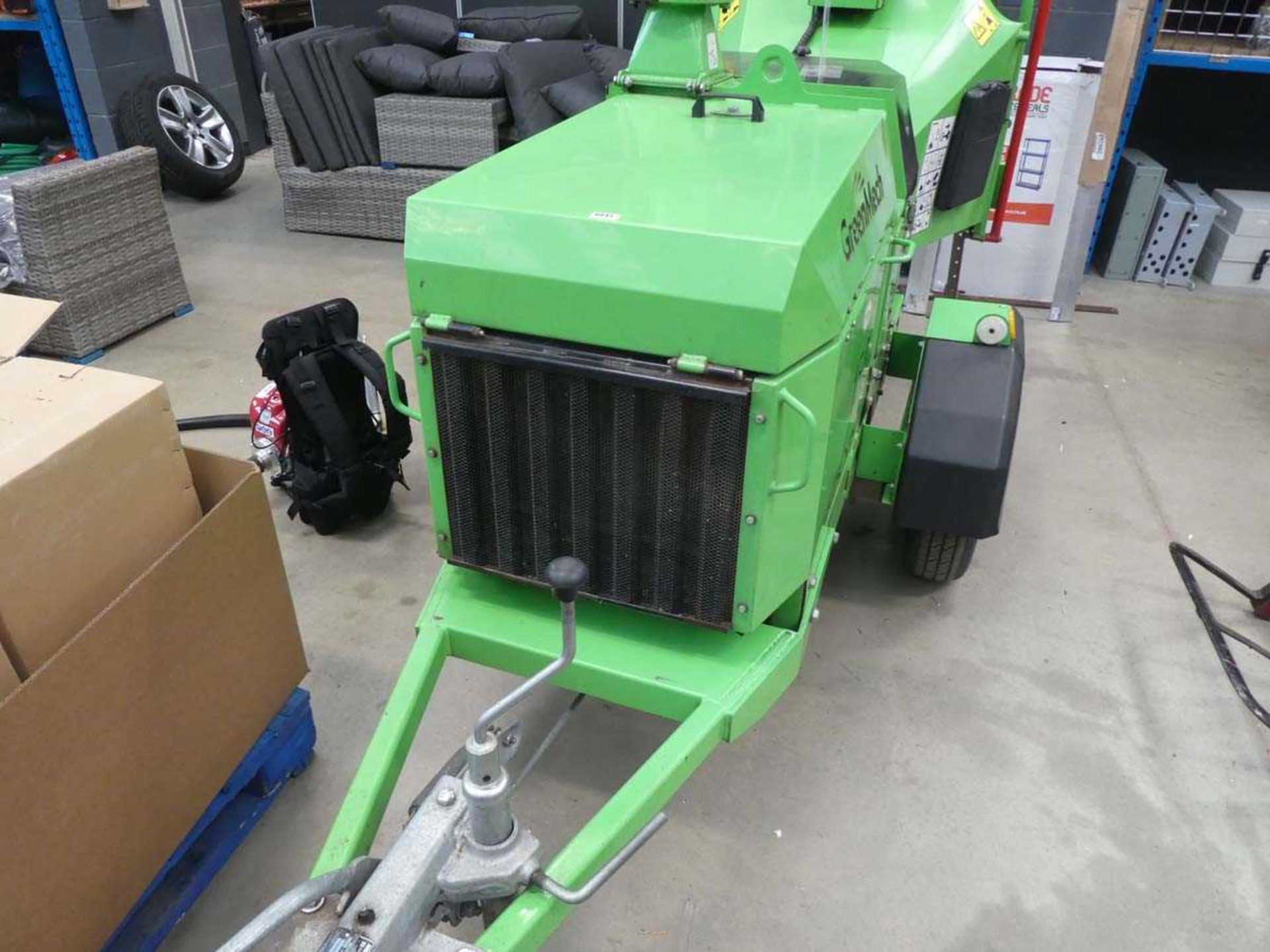 Greenmech Wood Chipper - Image 4 of 9