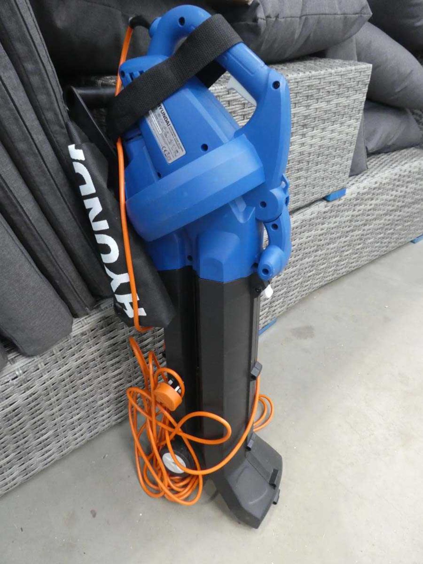 +VAT Hyundai boxed leaf blower