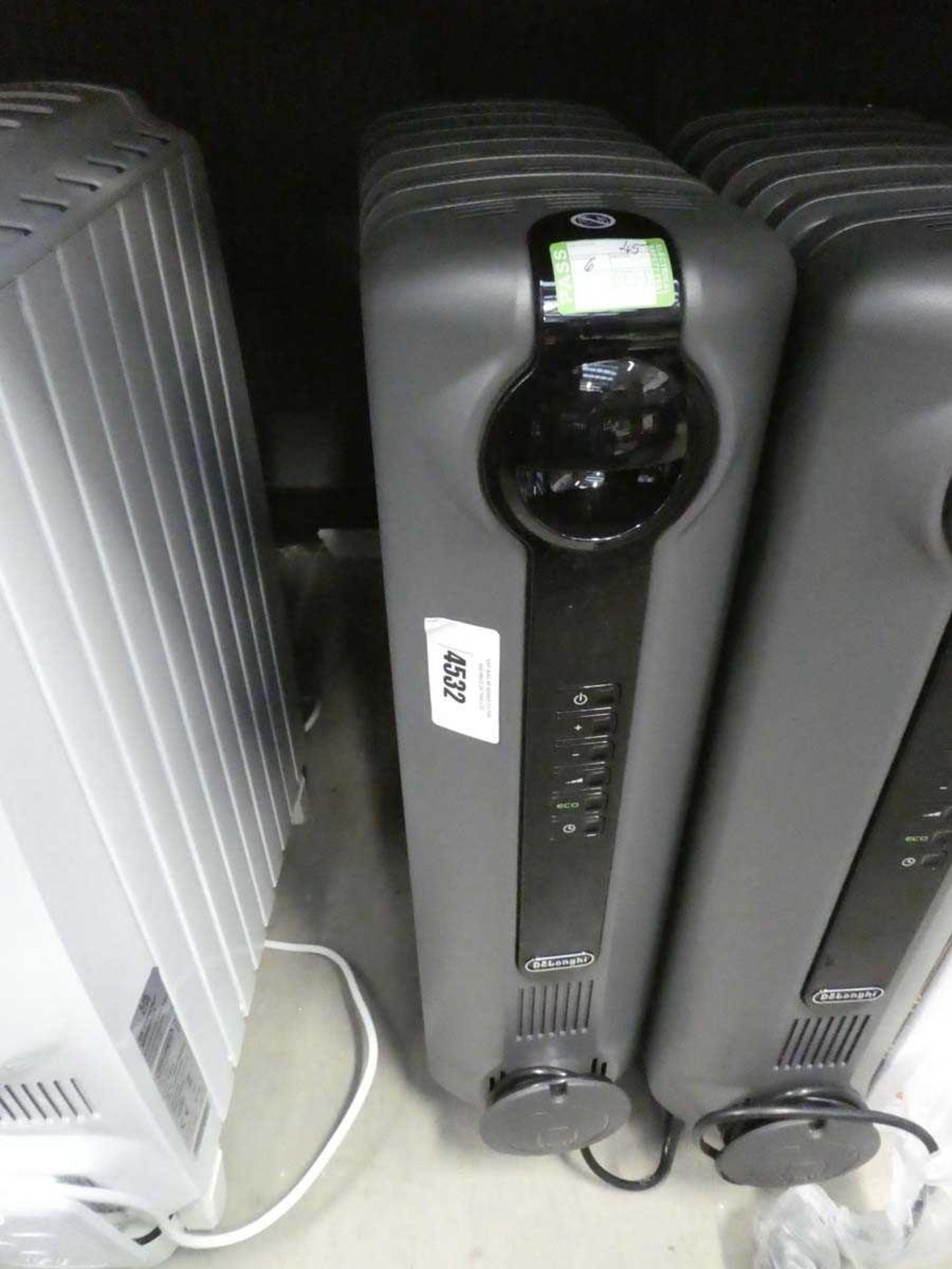 +VAT Delonghi grey oil filled radiator