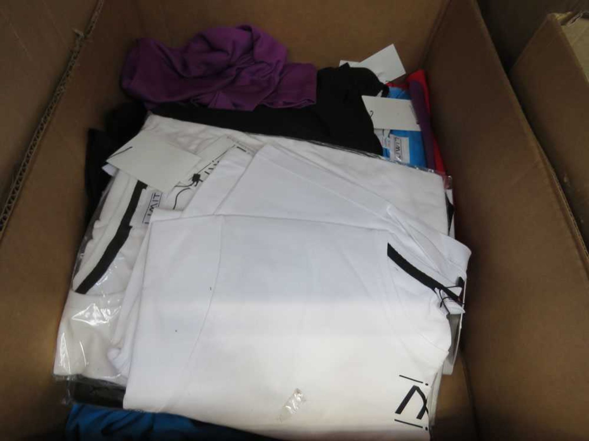 Box of assorted Limit t shirts