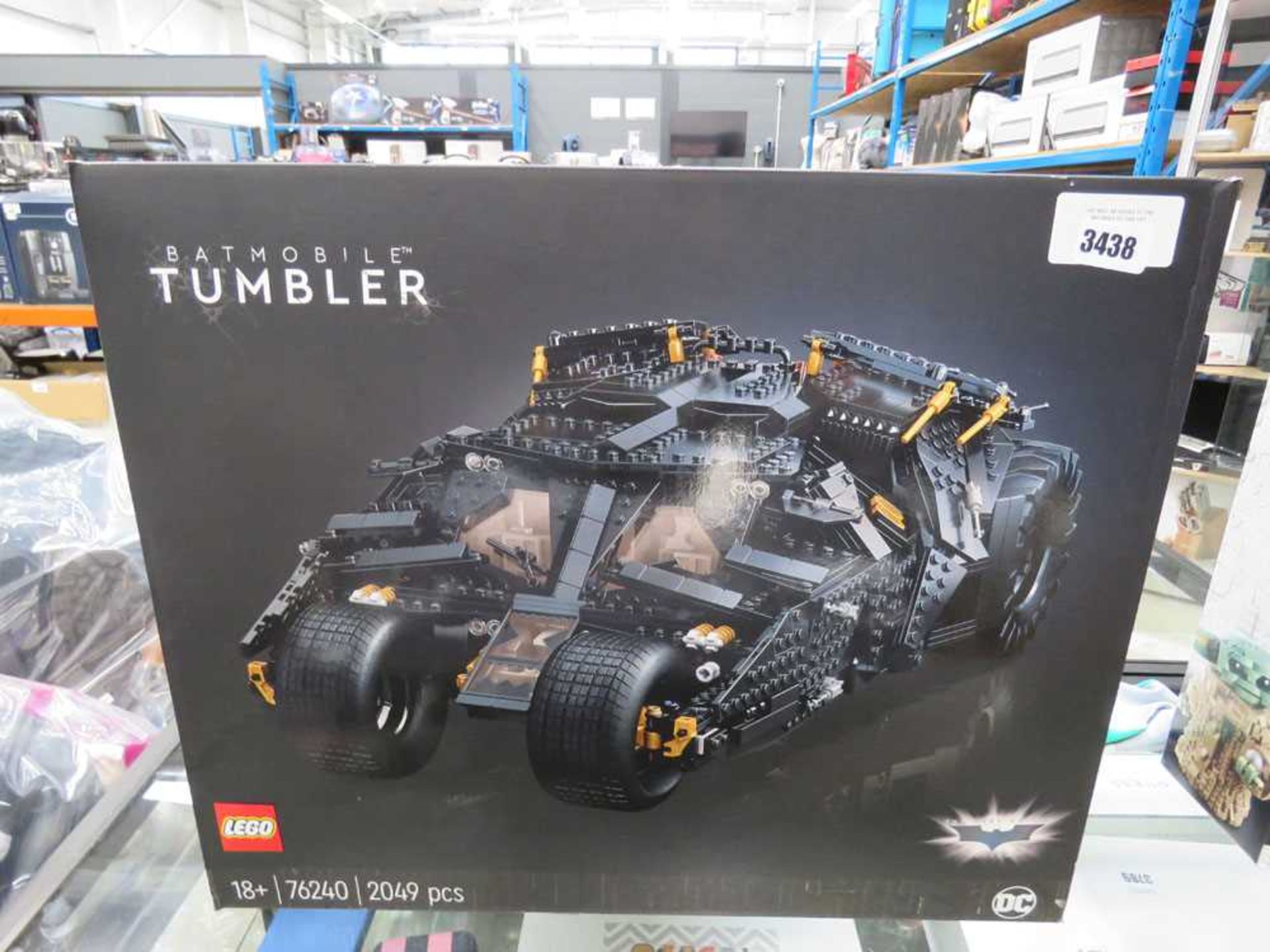 +VAT Lego 76240 DC Batmobile Tumbler kit