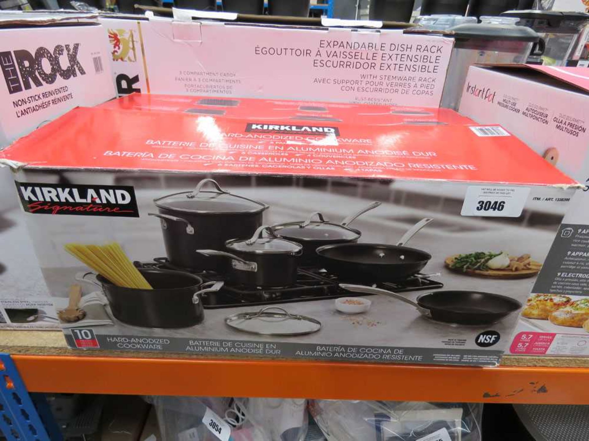 +VAT Kirkland cookware set in box