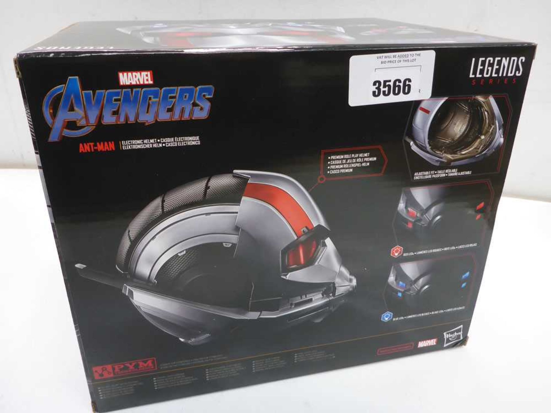 +VAT Hasbro Marvel Avengers Legend Series Ant Man helmet