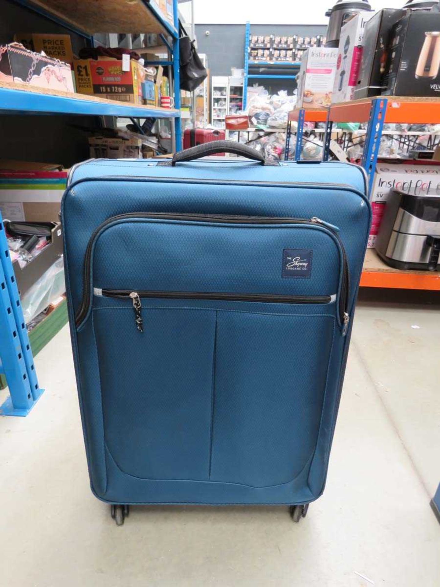+VAT Zero Gravity soft case suitcase in blue