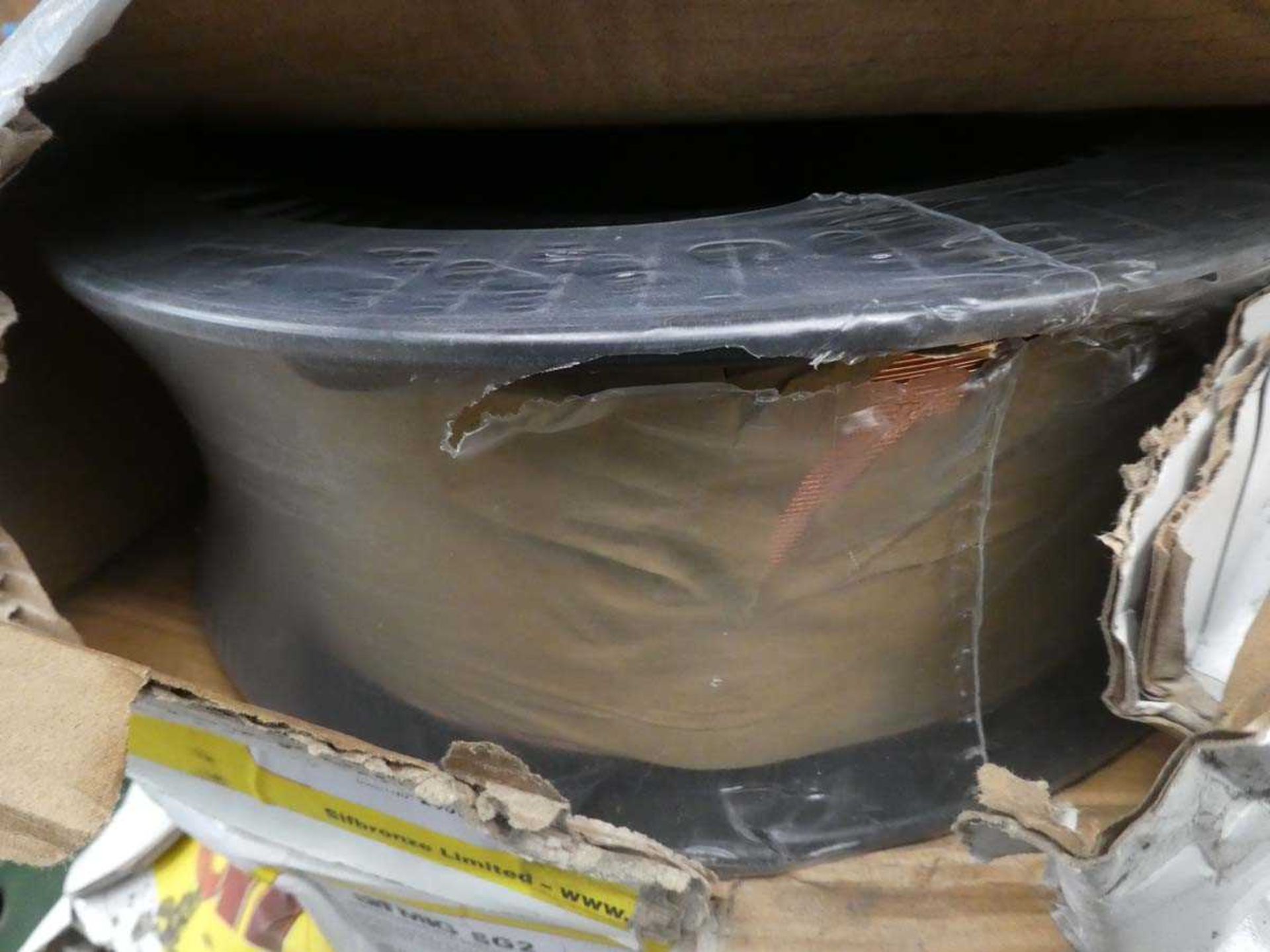 +VAT 4 boxes of SIF copper coated MIG wire - Image 2 of 2