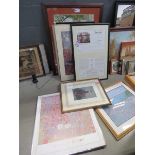 +VAT Quantity of impressionist prints, town and country scapes plus gallery prints