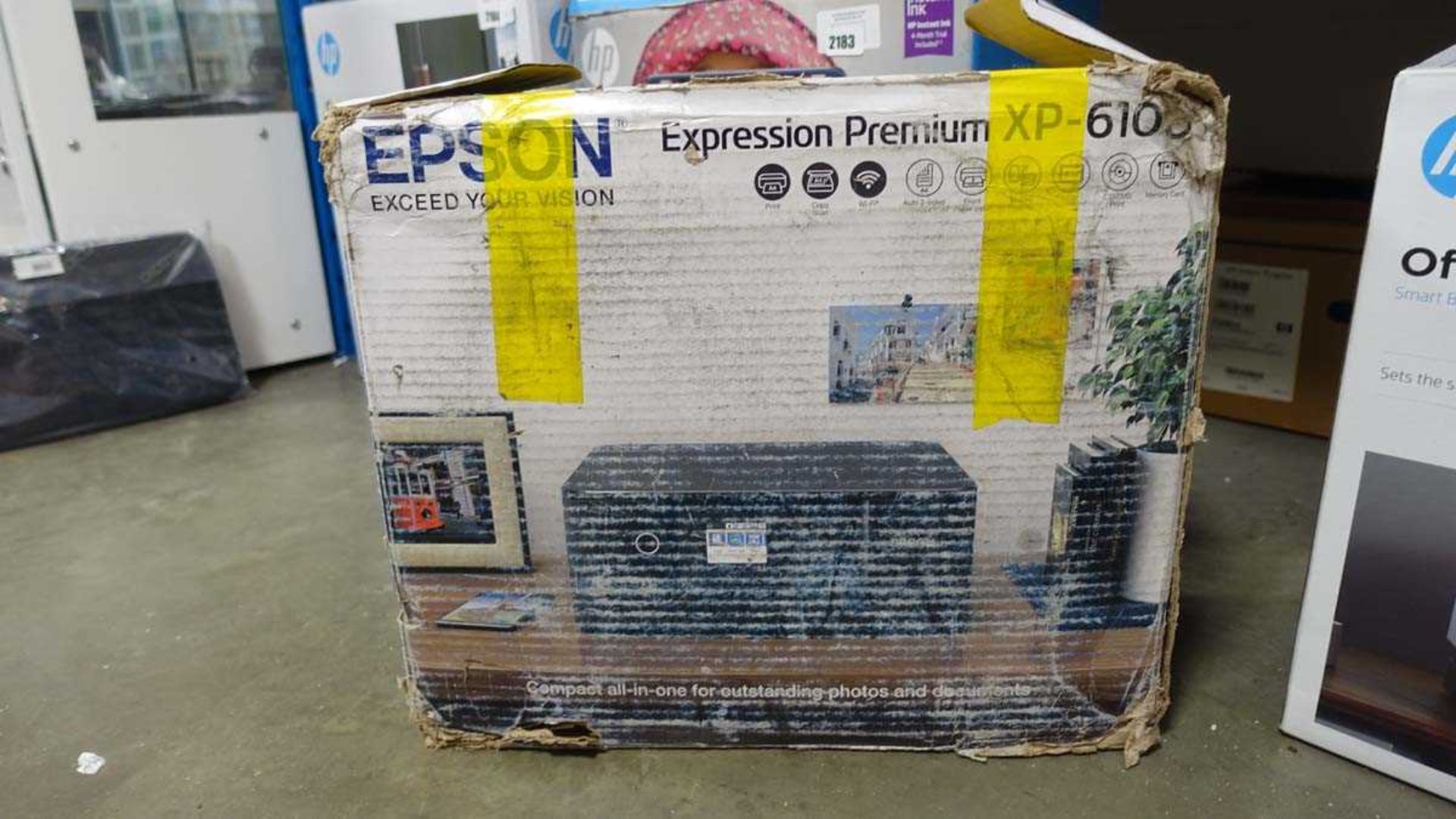 +VAT Epson Expression Premium printer in box