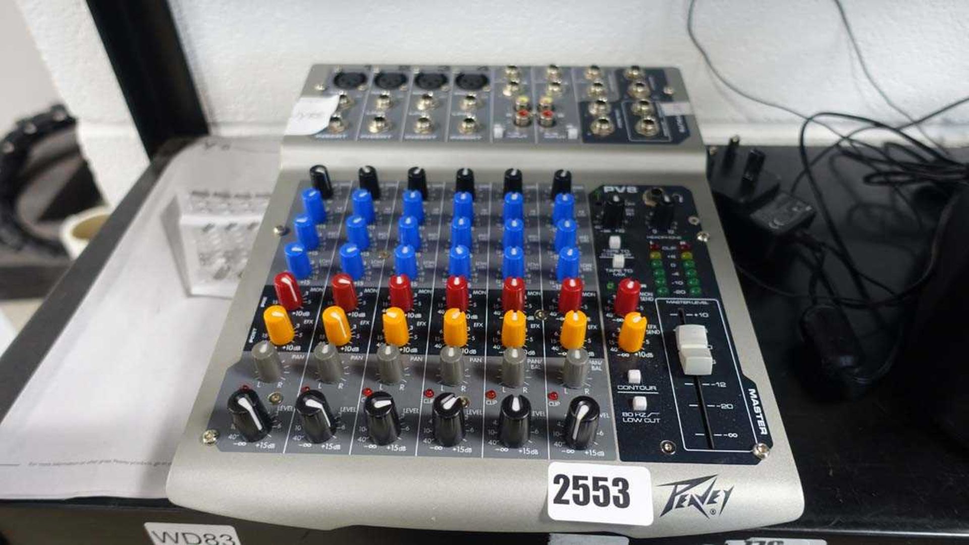 Peavey 4 channel mixing station