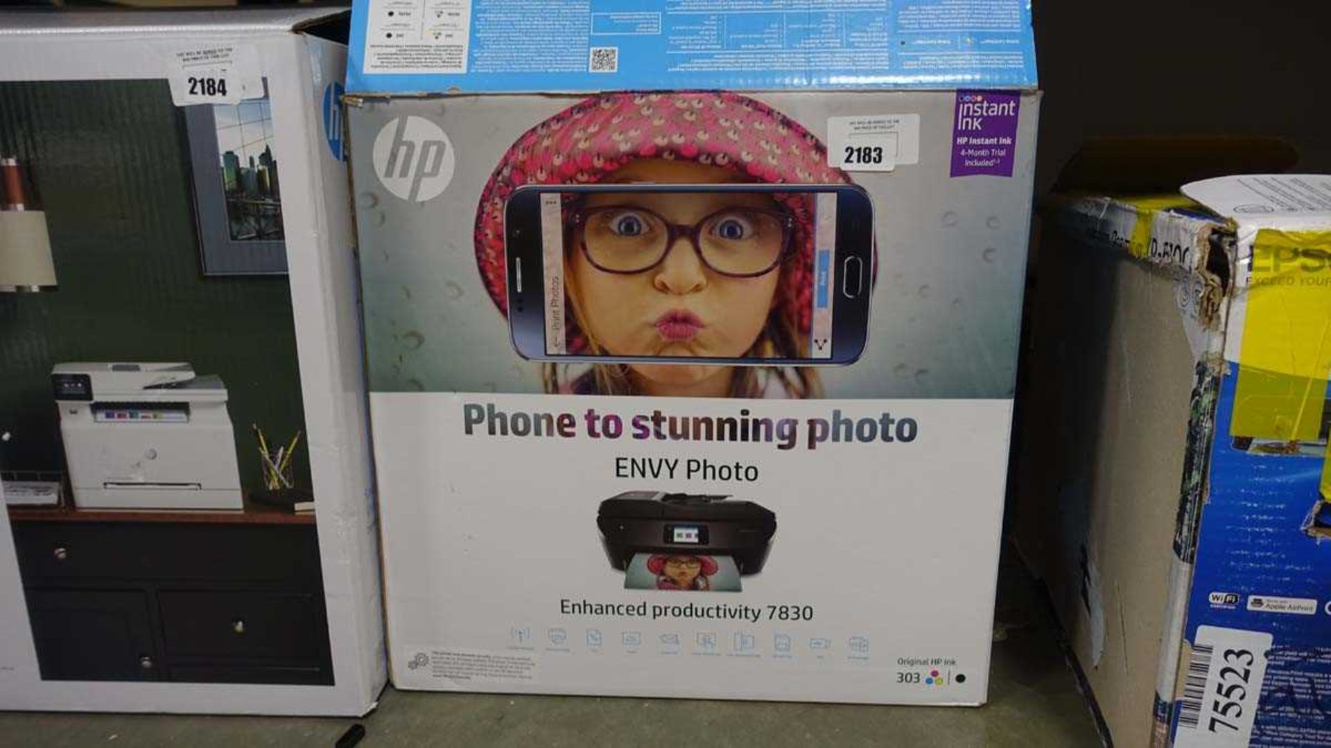 +VAT HP Envy Photo 7830 printer (boxed)