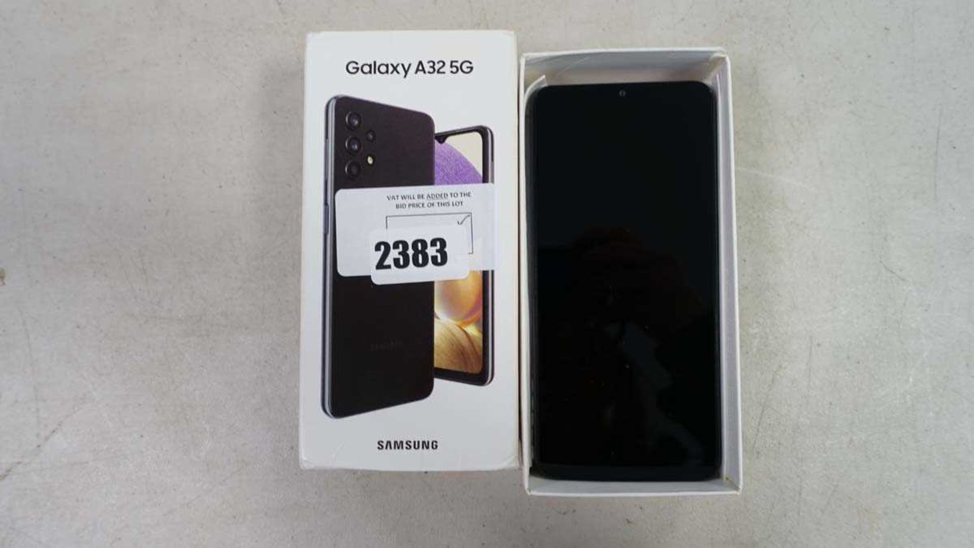 +VAT Samsung Galaxy A32 5G mobile phone with box
