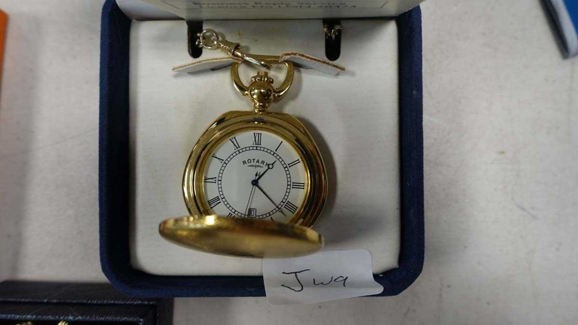 Rotary pocket watch with Smiths pendant watch and rotary yellow metal strap watch and case - Image 2 of 2