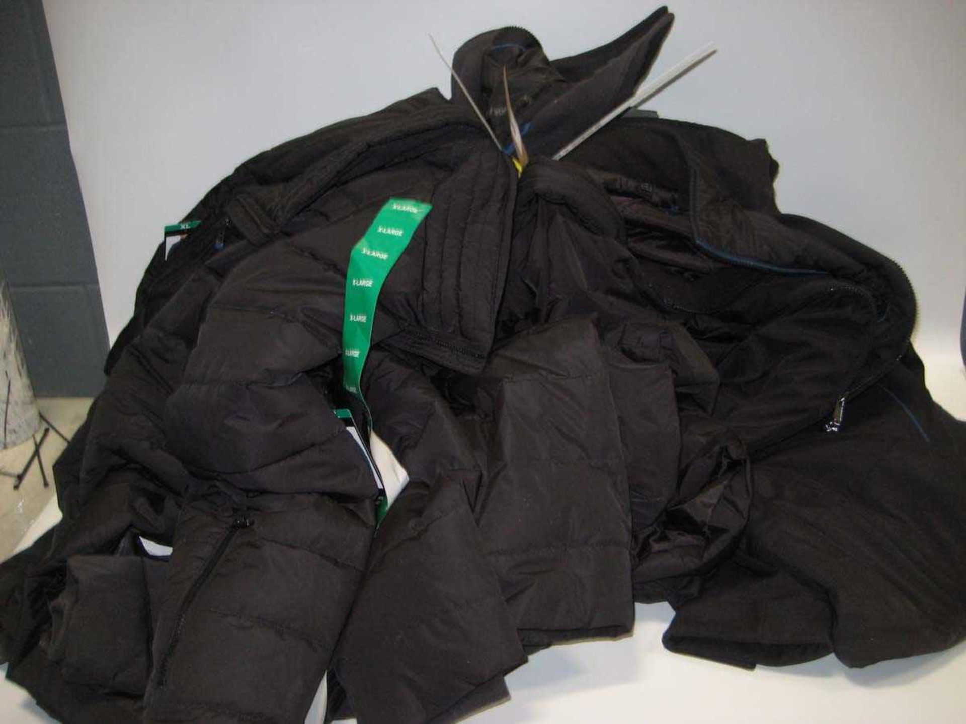 +VAT 7 black Wetherproof coats, various sizes