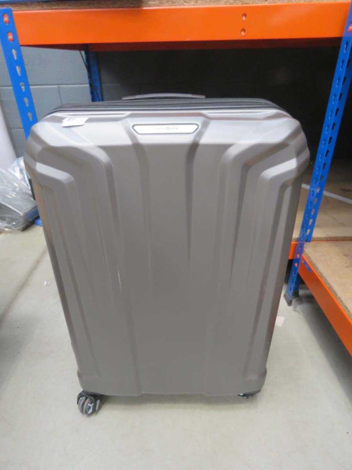 +VAT Large hard shelled Samsonite suitcase