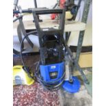 Nilfisk C135.1 electric pressure washer with patio cleaning head and other accessories