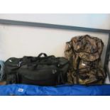 Chub fishing cool bag and fishing rucksack