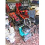 Ferrex petrol engine mower (no grass box)