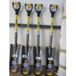 +VAT Roughneck 42" drainage shovel with sharpened blade