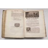 Chevreau M. : Histoire Du Monde, 1686. Two Volumes, containing books 1 - 8. Qto. Original vellum