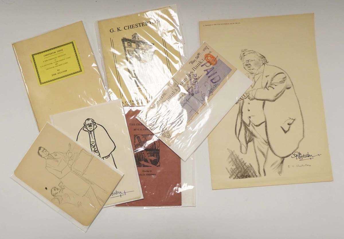 G.K. Chesterton Archive : A small collection of miscellaneous items which help to reflect some of