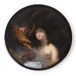 Attributed to Samuel Raven (1775-1847), an early 19th century oil depicting the goddess Hebe,