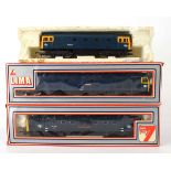 Three Lima OO gauge diesel locos comprising 205106 MWG and 205141 MGW and one other, two boxed (3)