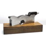 Norris no. S7 8 x 1 1/2 inch steel dovetailed and rosewood infill shoulder plane with presentation