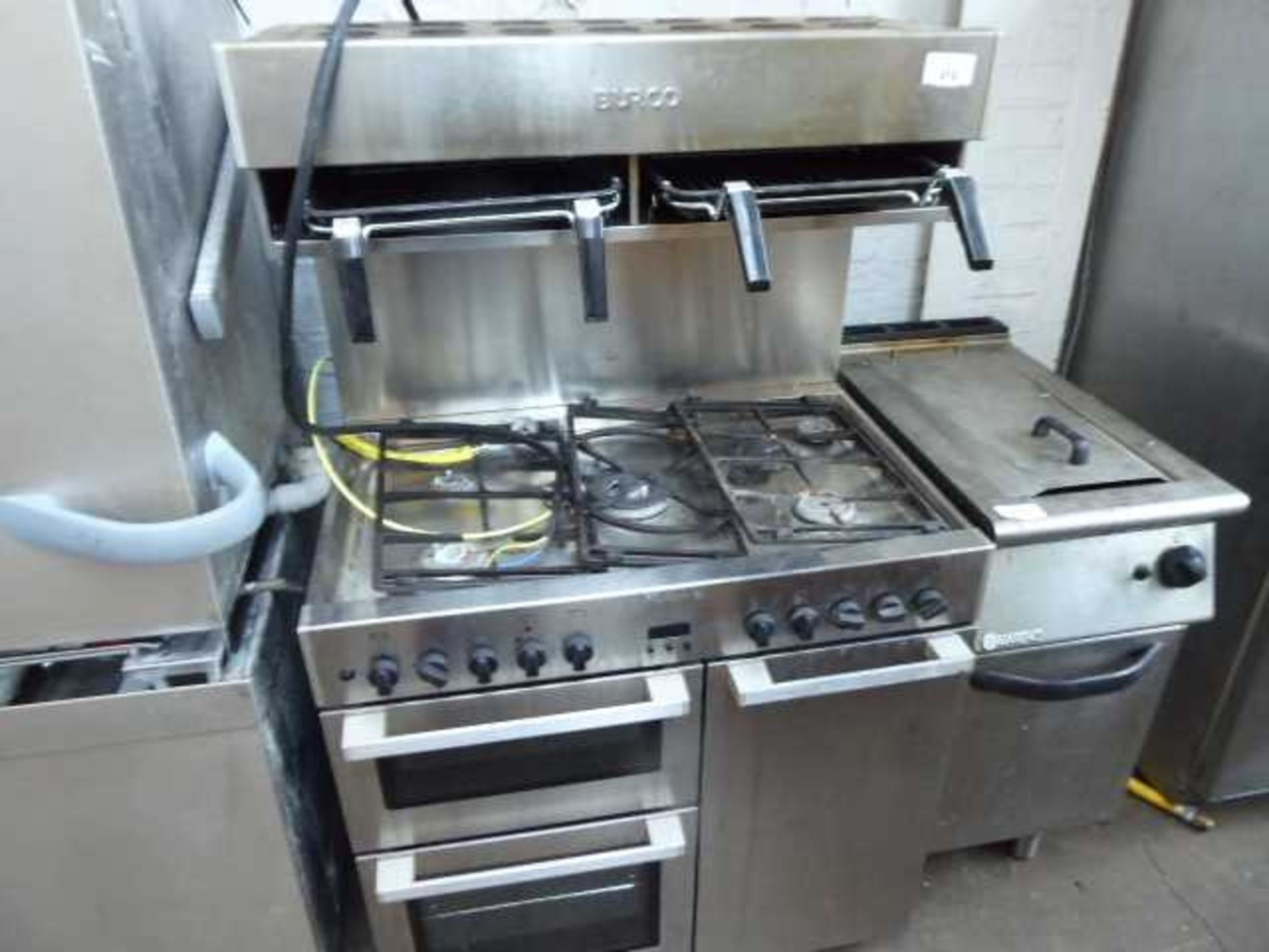 +VAT 431 - 90cm gas Burco range cooker with grill over - Image 2 of 2