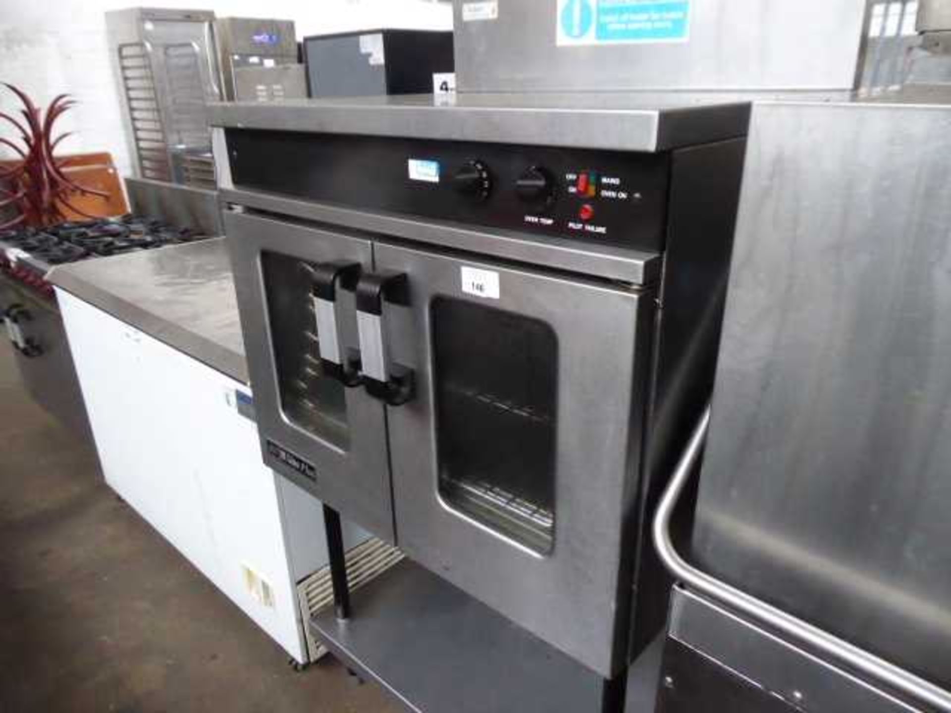 +VAT 90cm gas MLine Plus oven on stand