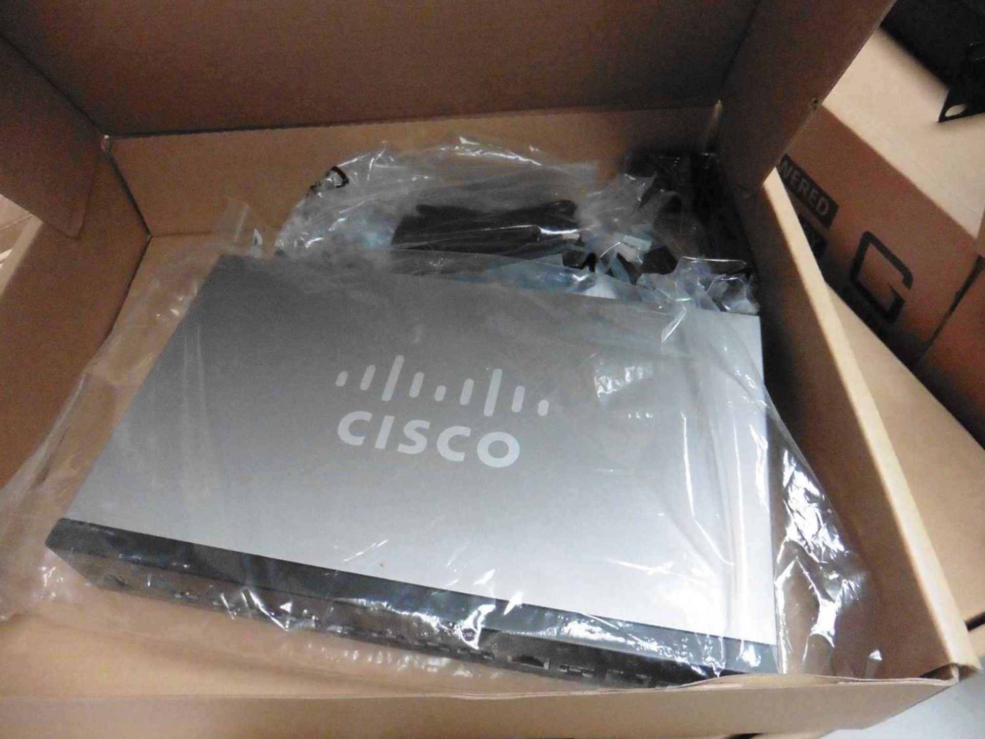 +VAT Qty of Cisco boxed parts including 2 boxed UC conference phones model CP8832 and 2 boxed 10 por - Image 5 of 7