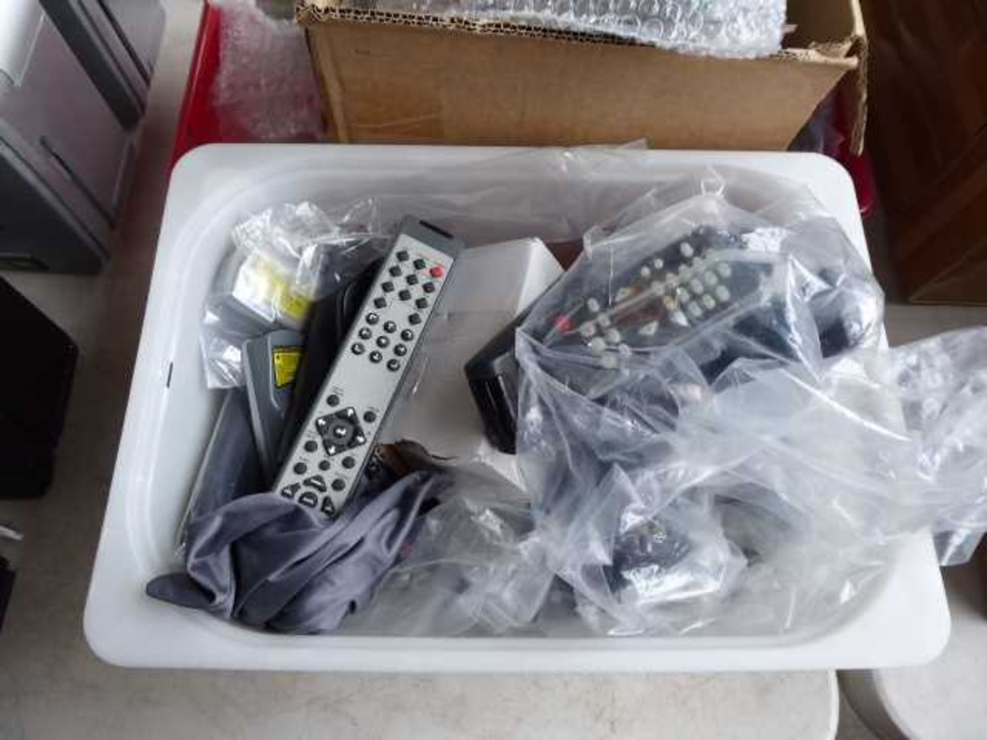 +VAT 5 boxes of assorted products including remote controls for Kramer and other products, - Image 2 of 3