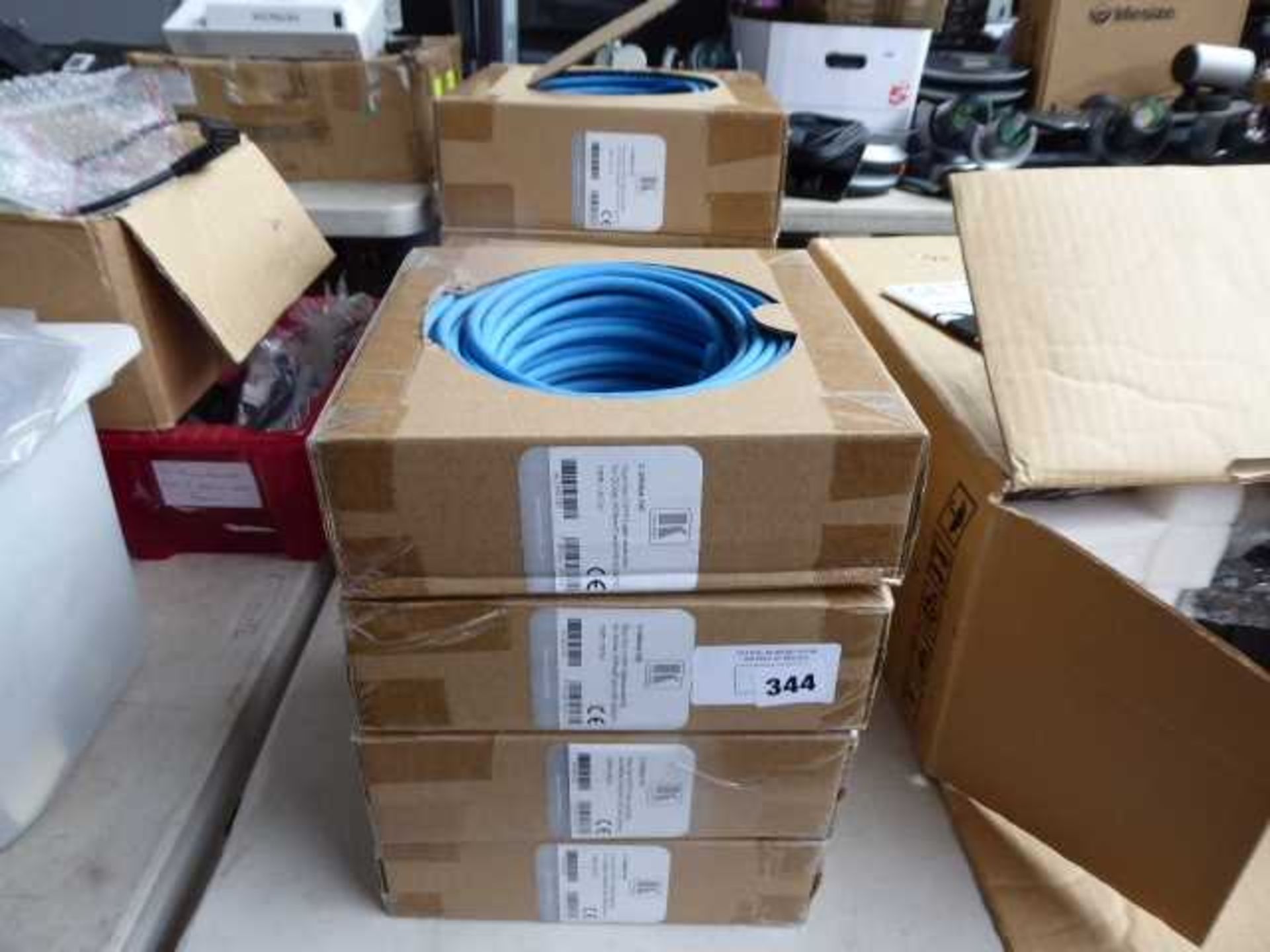 +VAT 10 rolls of Kramer cable assembly including 100ft and 125ft rolls