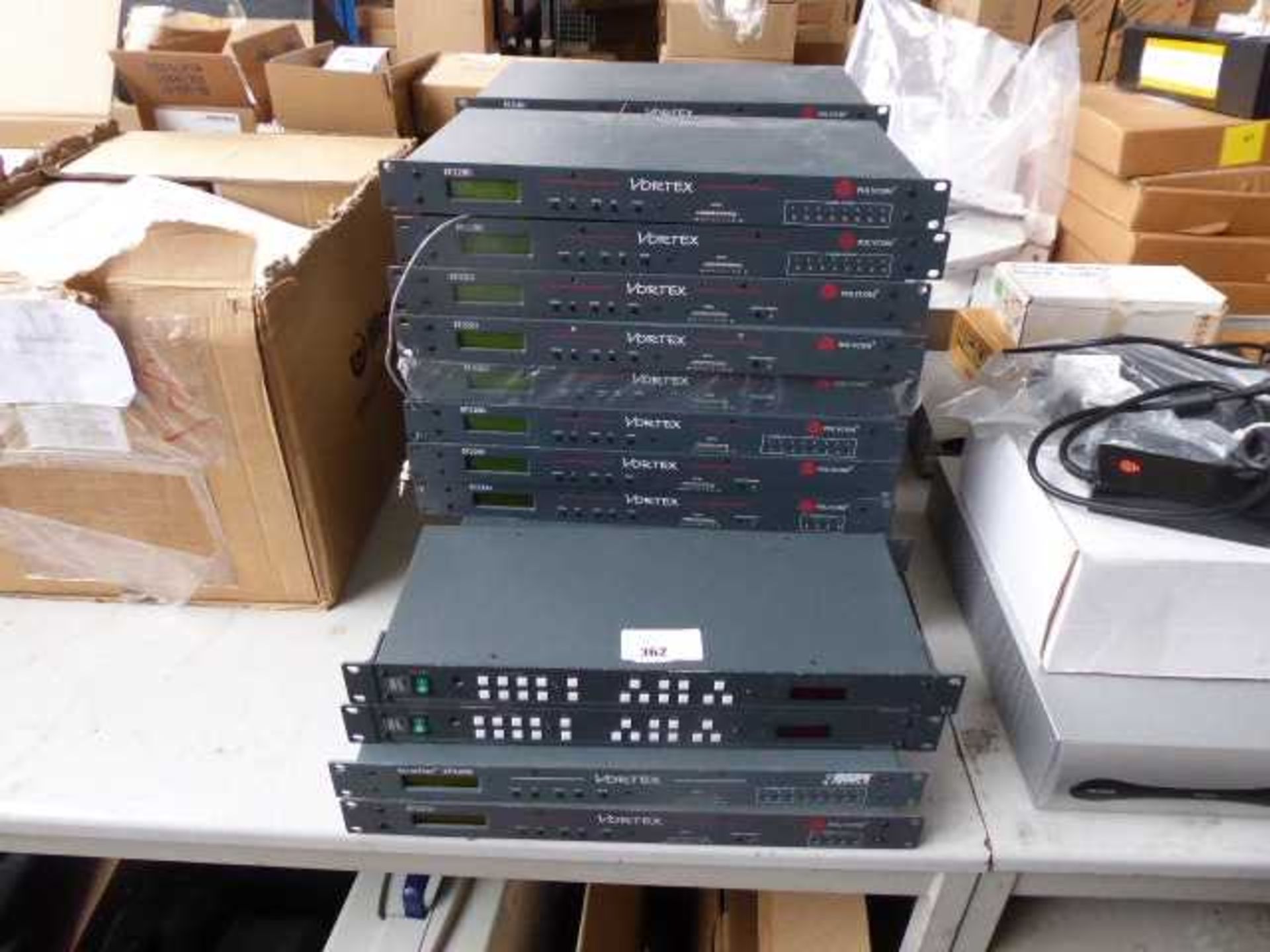 +VAT Approx. 25 Polycom rack mounted units incl. EF2280, EF2201, EF2241, EF2280, etc.