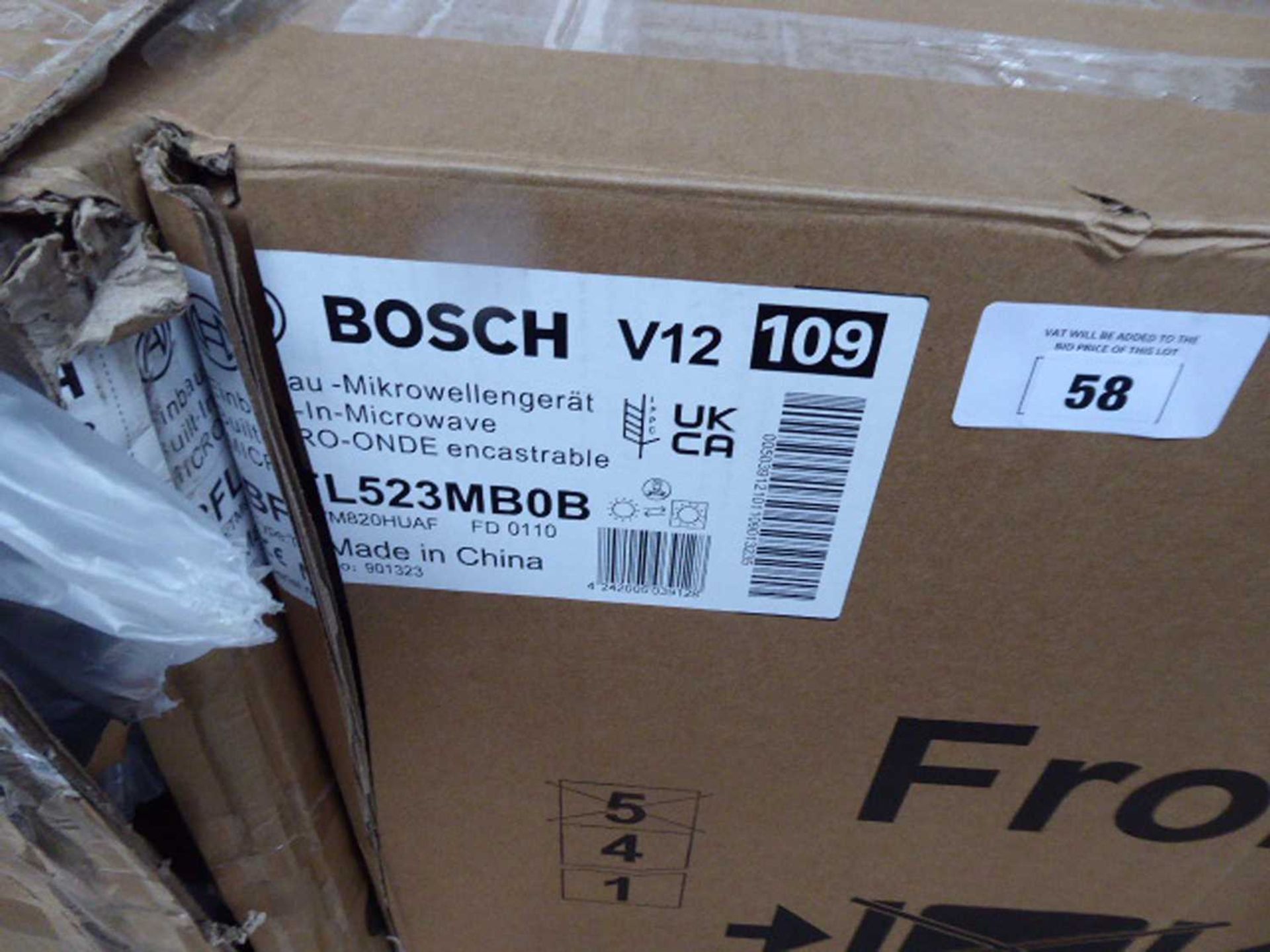 +VAT BFL523MB0BB - Bosch - Built-in microwave oven - Image 3 of 3