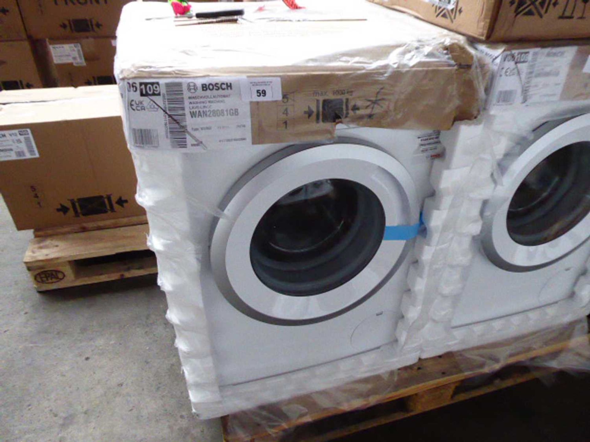 +VAT WAN28081GBB - Bosch - Washing machine